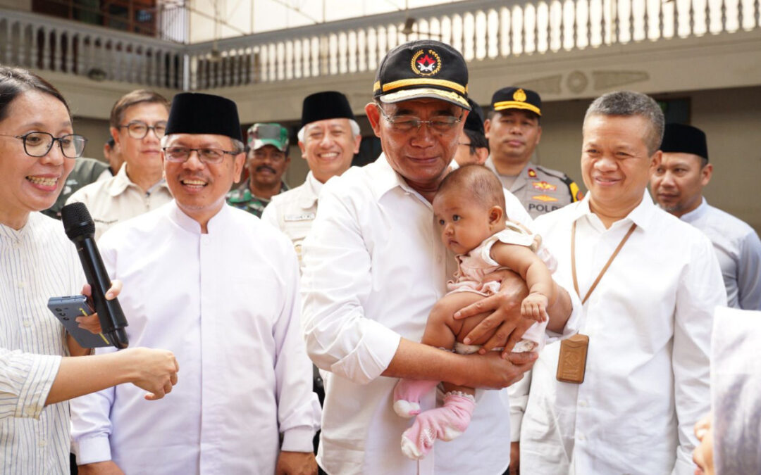 Upaya Cegah Stunting, Menko PMK Muhadjir Tinjau Posyandu As-Syifa Ponpes Al Ubaidah Sebagai Percontohan