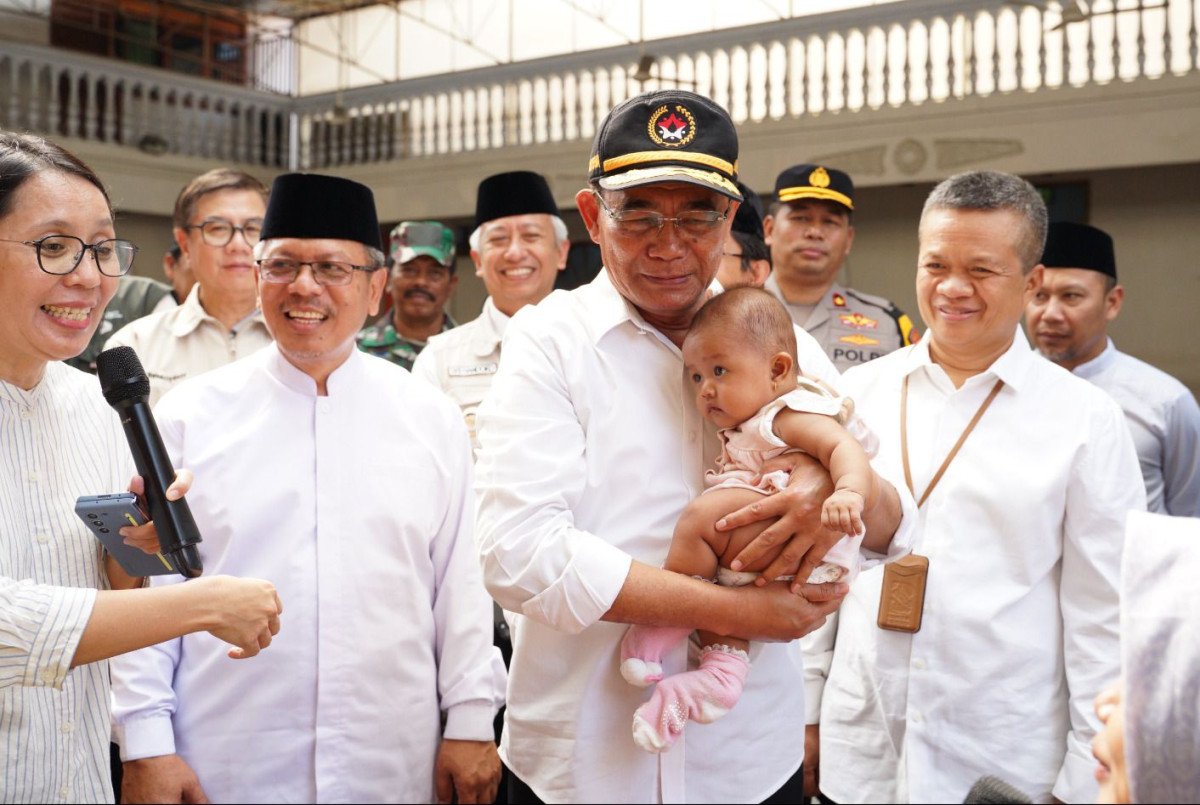 Upaya Cegah Stunting, Menko PMK Muhadjir Tinjau Posyandu As-Syifa Ponpes Al Ubaidah Sebagai Percontohan