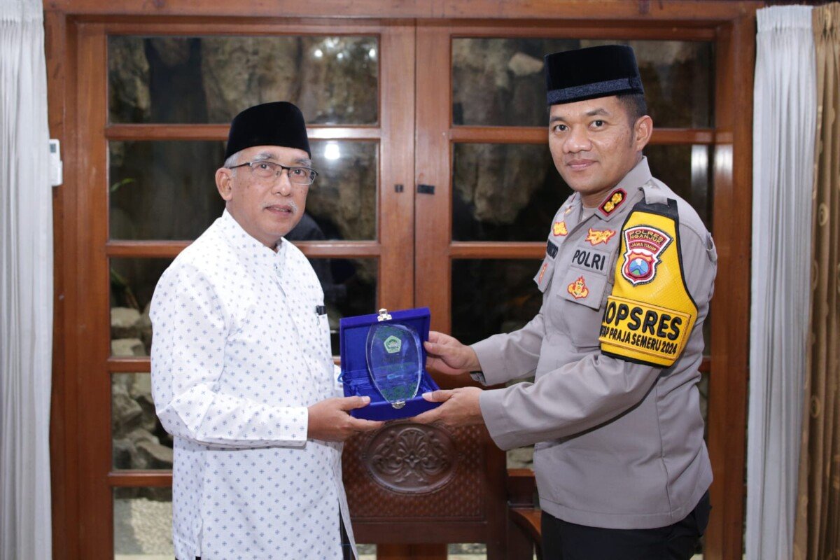 Kapolres Nganjuk Kunjungi Ponpes Al Ubaidah Perkuat Kerja Sama Jaga Kamtibmas