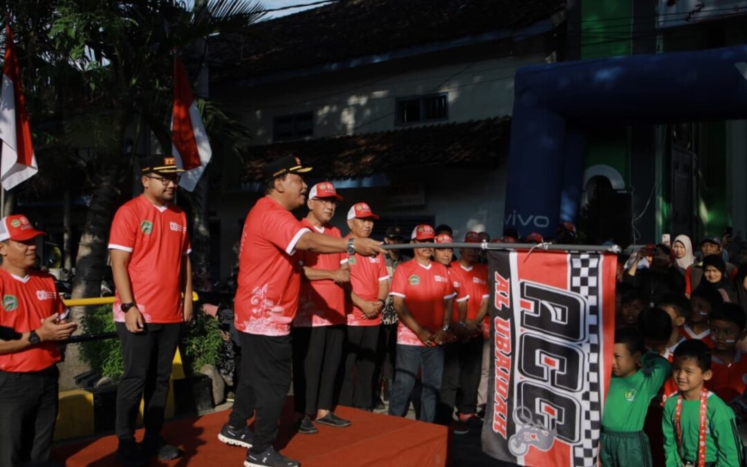 Bupati Nganjuk Hadiri Jalan Sehat Keluarga dan Bazar Ponpes Al Ubaidah