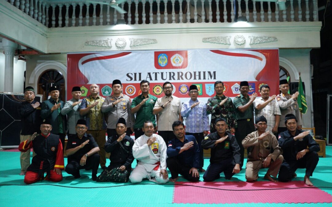 IPSI Nganjuk Helat Silaturahim Perguruan di Ponpes Al Ubaidah