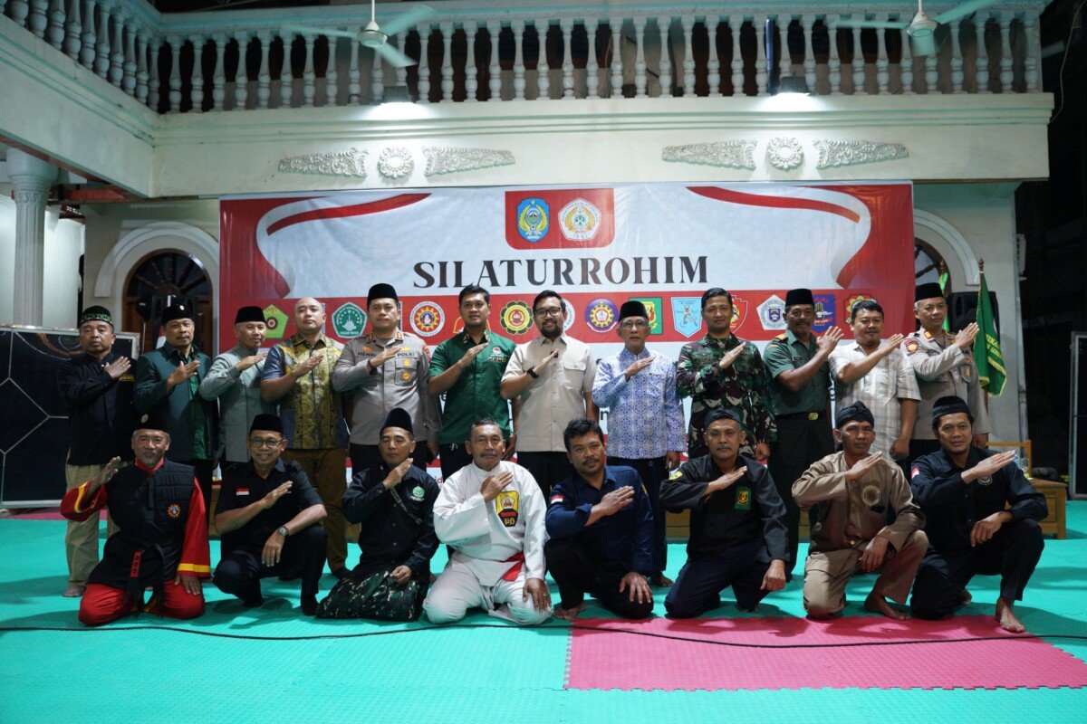 IPSI Nganjuk Helat Silaturahim Perguruan di Ponpes Al Ubaidah