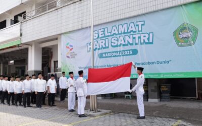 Ponpes Al Ubaidah Peringati Hari Santri Nasional 2025 dengan Upacara Bendera