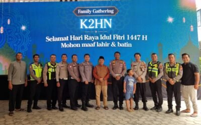 Pantau Arus Lebaran, Polres Nganjuk Kunjungi Ponpes Al Ubaidah