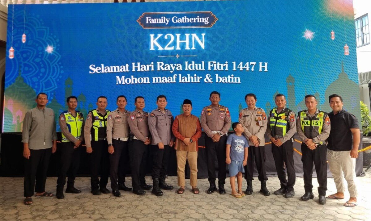 Pantau Arus Lebaran, Polres Nganjuk Kunjungi Ponpes Al Ubaidah