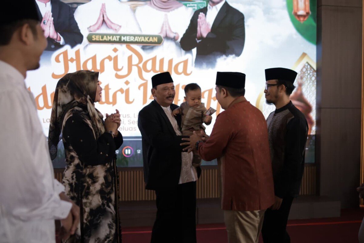 Ponpes Al Ubaidah Hadiri Undangan Halal Bihalal Bupati Nganjuk