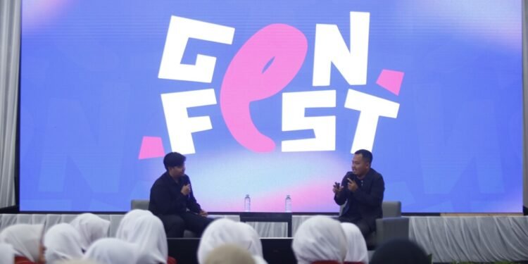 Santri Ponpes Al Ubaidah Hadiri Talkshow Kewirausahaan GenFest