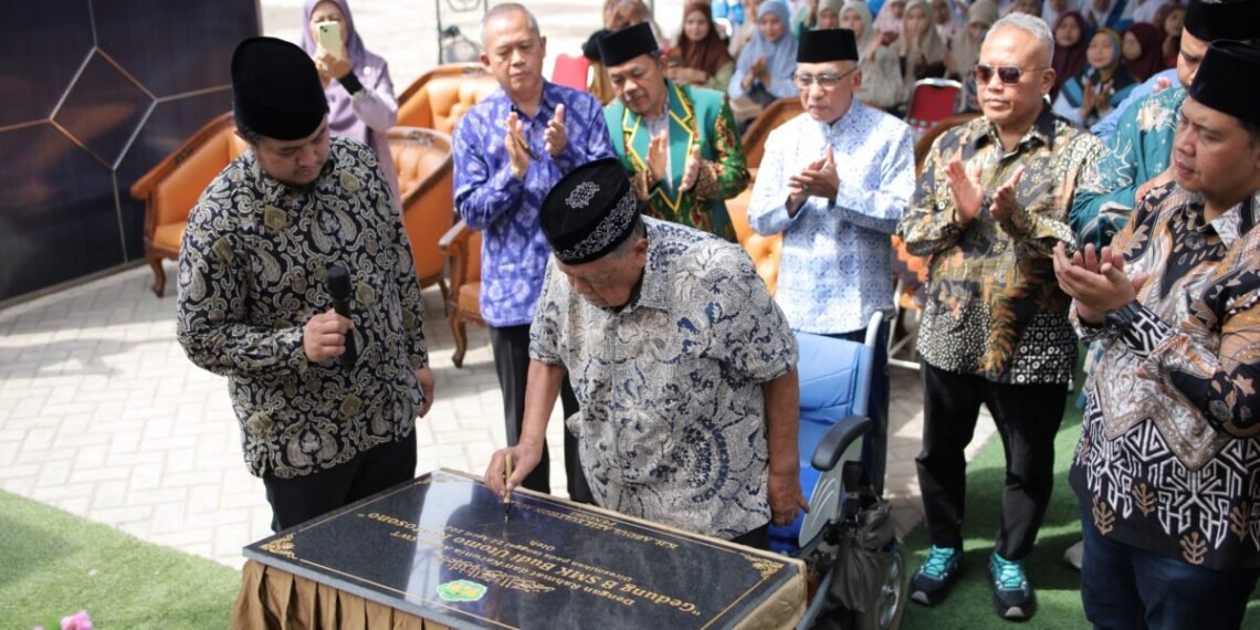 Gedung Baru Diresmikan, SMK Budi Utomo Kertosono Mantapkan Langkah Cetak Lulusan Unggul