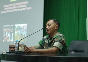 Kodim 0810 Nganjuk Minta Santri Ponpes Al Ubaidah Waspadai Perang Media di Era Digital