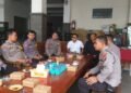 Sambut Kunjungan Presiden, Polsek Kertosono, Lengkong, dan Senkom Ponpes Al Ubaidah Diskusi Pengamanan