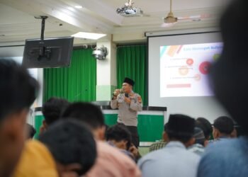 Cegah Perundungan di Lingkungan Pesantren, Polres Nganjuk Bekali Santri Al Ubaidah