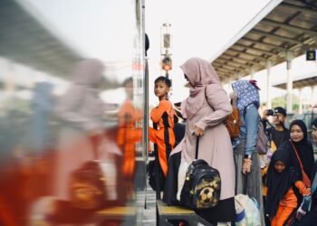 Perkenalkan Transportasi Umum, TK Tarbiyah Al Ubaidah Gelar Edukasi Kereta Api