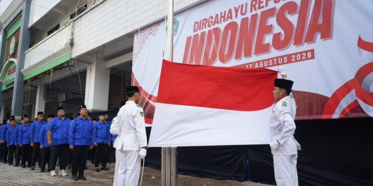 Upacara HUT ke-81 RI di Ponpes Al Ubaidah, Tingkatkan Nasionalisme dan Disiplin Santri