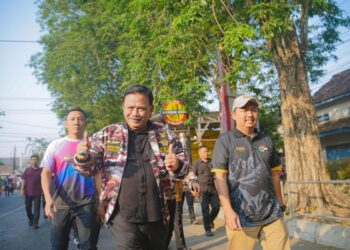 Ponpes Al Ubaidah Dukung FKPPI Nganjuk Sehatkan Warga dengan Fun Run 2026