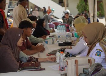 Ponpes Millenium Alfiena Tuan Rumah CKG Serentak, 232 Santri dan Warga Ikuti Pemeriksaan