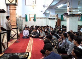 Polsek Kertosono dan Ponpes Al Ubaidah Rajut Sinergi, dari Jumling Hingga Hari Santri